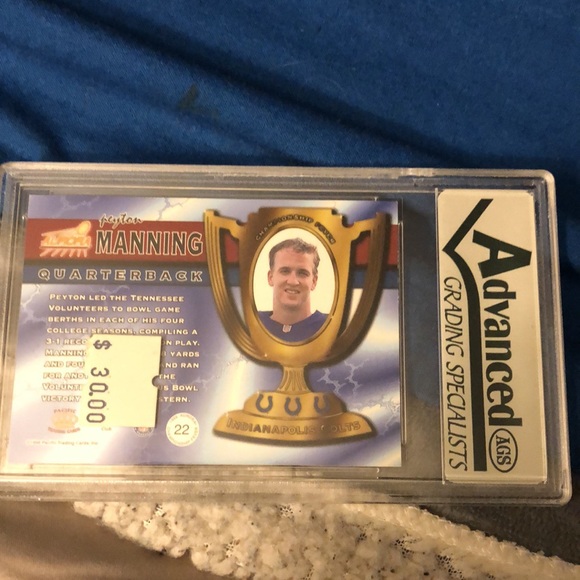 Aurora championship fever P. Manning rookie card - Picture 2 of 2